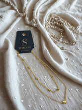 Gold Choker Zincir Kalp Detaylı Çelik Kolye