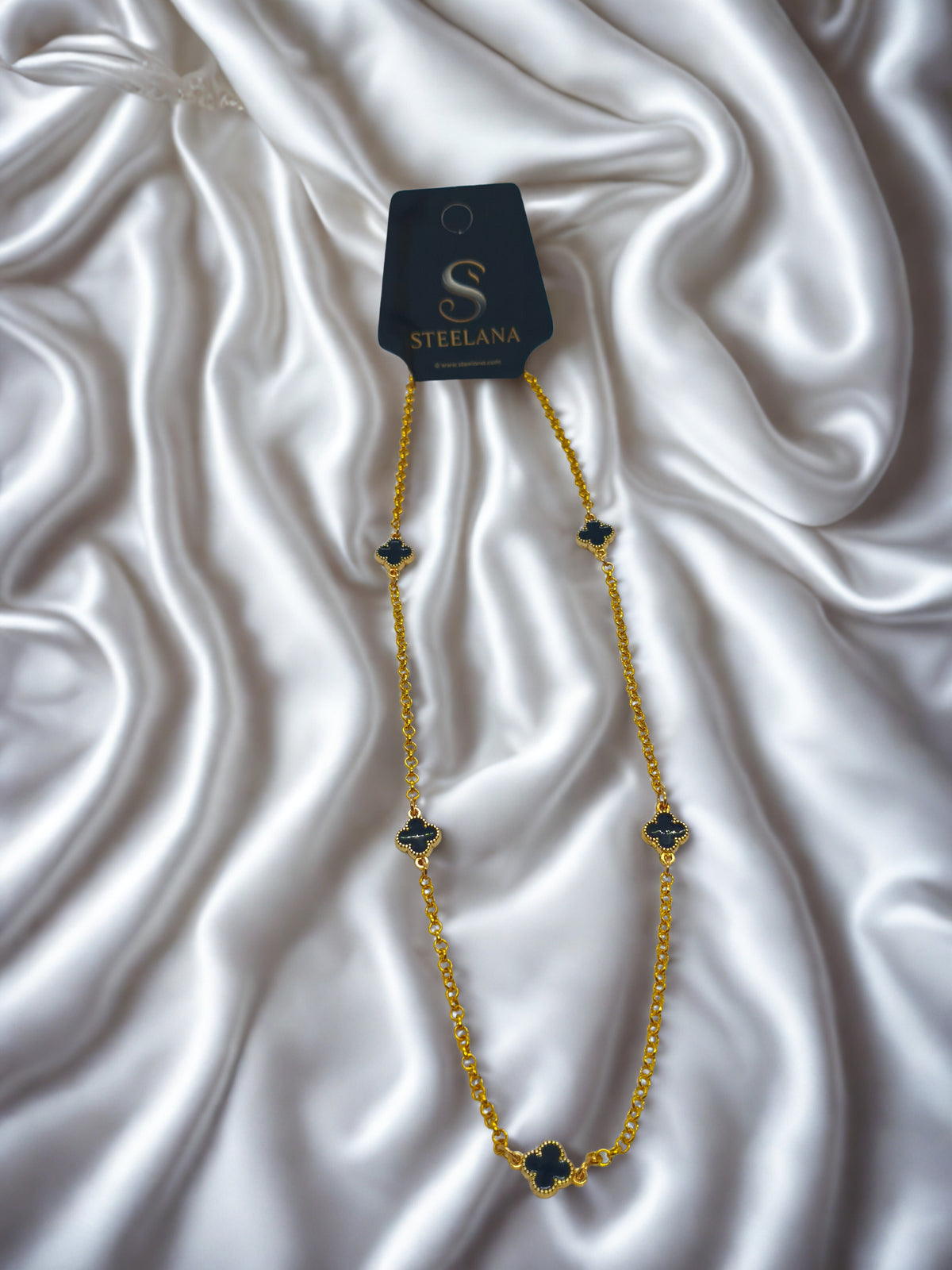 Gold Renk Van Cleef Kolye