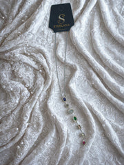 Silver 7 Renk Element Çok Taşlı Y Kolye